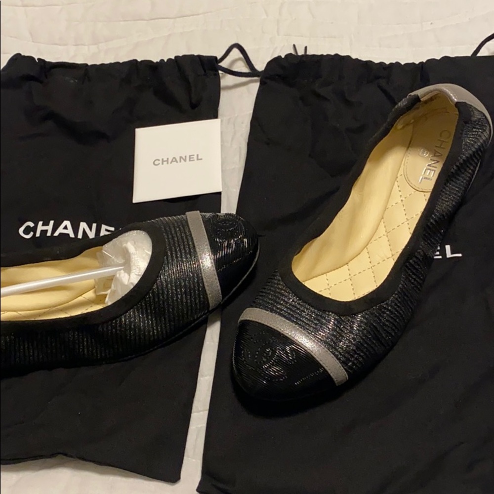 Authentic Chanel Ballerina Flats